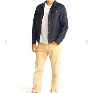 Wax Field Jacket in Dark Navy (Small)